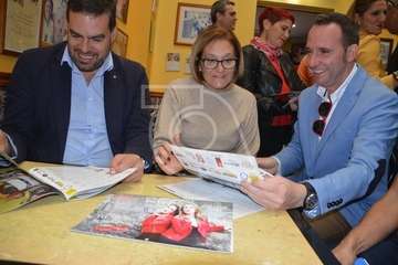 Presentación del calendario solidario 2019 de Moka Magazine (Foto TA)